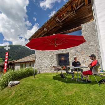 The outdoor area