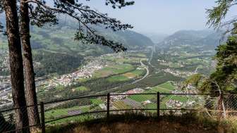 Crap Carschenna viewpoint near Sils i.D.