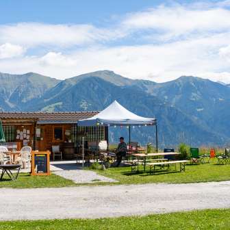 The Kafi Stübali from the pitch +plus+ in Sarn