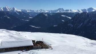 Lüsch Älpli Bar in the Tschappina Heinzenberg ski area Lüsch Älpli Bar in the Tschappina Heinzenberg ski area