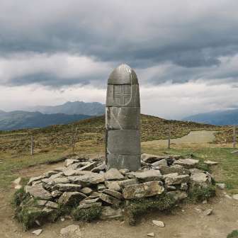 Dreibündenstein in autumn