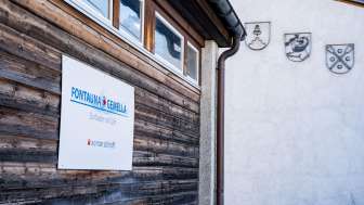 The Fontauna Gemella village store in Flerden