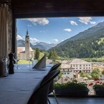 The view from the dining room