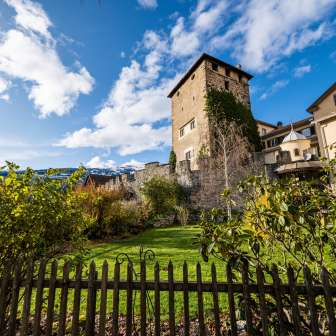 Rietberg Castle in the fall