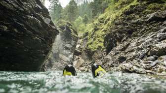 Canyoning in the Viamala Gorge