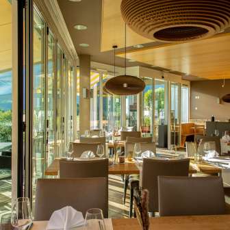 The Triangel restaurant in Paspels