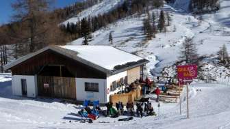 The Bodmen Bar in the Splügen-Tambo ski area