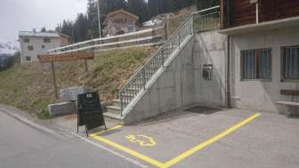 The e-bike charging station in Lohn