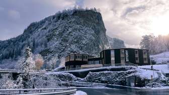 The store in the sports workshop in the Story Thusis