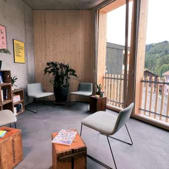 Coworking space at STORY Thusis