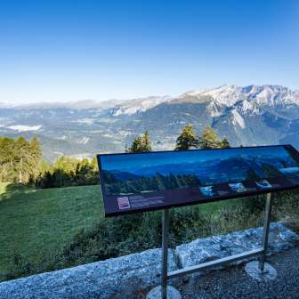 Sardona viewpoint near Feldis