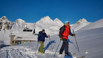 The Cufercalhütte SAC in summer