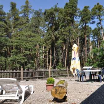 Roof terrace of the Gasthaus Waldheim