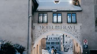 The Hotel Fravi in Andeer