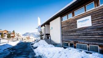 The Fontauna Gemella village store in Flerden