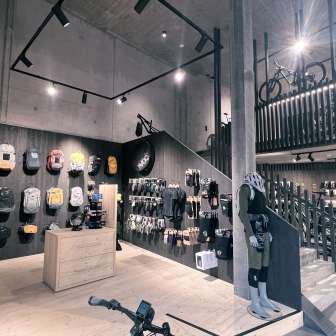 Store from the sports workshop in the Story Thusis