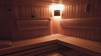 The sauna at the Hotel Weiss Kreuz Thusis The sauna at the Hotel Weiss Kreuz Thusis