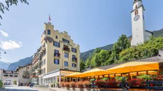 The Hotel Fravi in Andeer