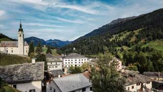 The Hotel Bodenhaus in summer