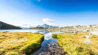 Upper Lake Suretta in the Rheinwald