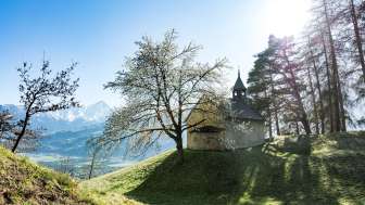 The chapel of St. Mary Magdalene in Dusch in Paspels