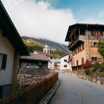 Innerferrera in the fall