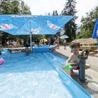 The children's pool at Badi Thusis