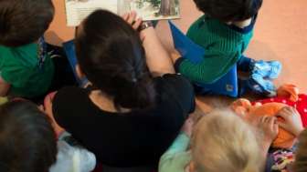 "Book start" for young library visitors