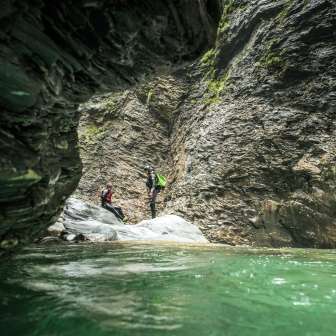 Canyoning in the Viamala Gorge