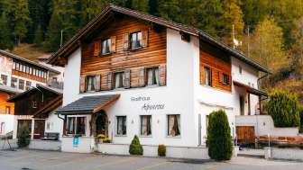 The Alpenrose inn in Innerferrera
