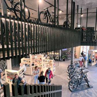 Store from the sports workshop in the Story Thusis