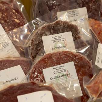 Meat from animal-friendly farming