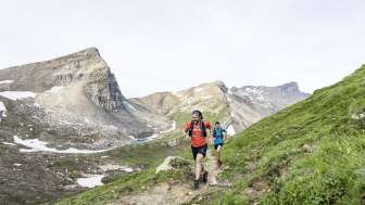 Trail Running on Schamserberg