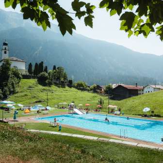 The Andeer outdoor pool