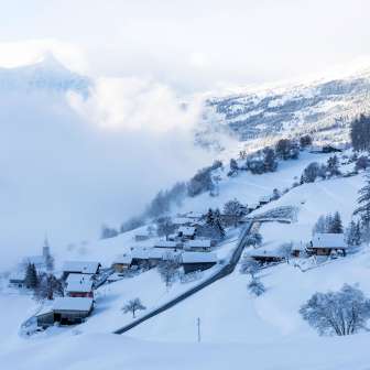 Scheid in winter
