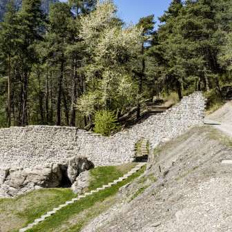 The Porta Rhaetica near Rothenbrunnen