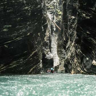 Canyoning in the Viamala Gorge